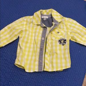 Yellow baby flannel